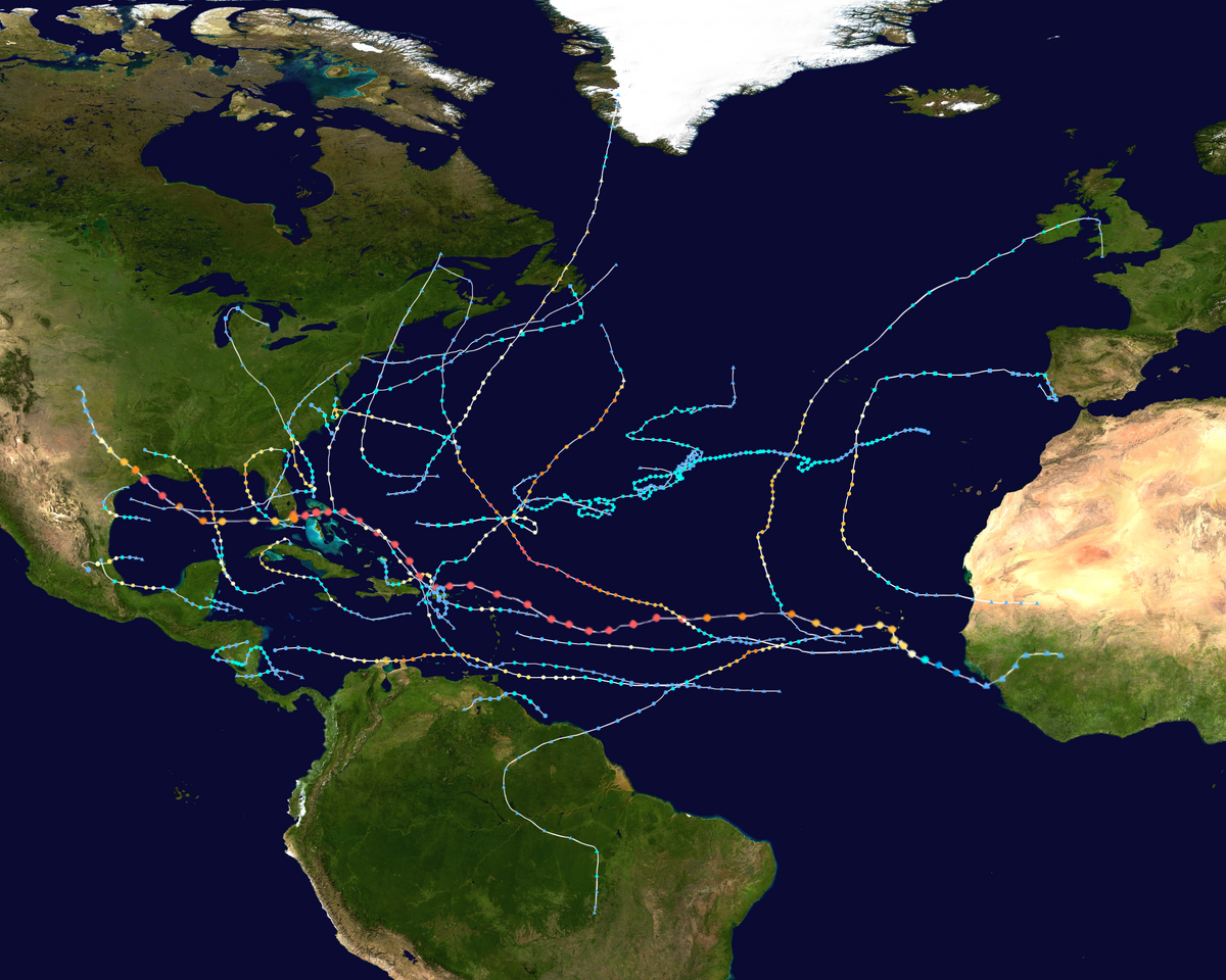 2025 Atlantic hurricane season (NotaBacon5) Hypothetical Hurricanes