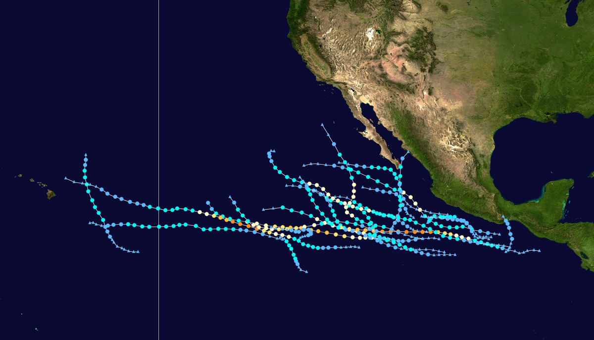 2024 Pacific hurricane season (CycloneMC) Hypothetical Hurricanes