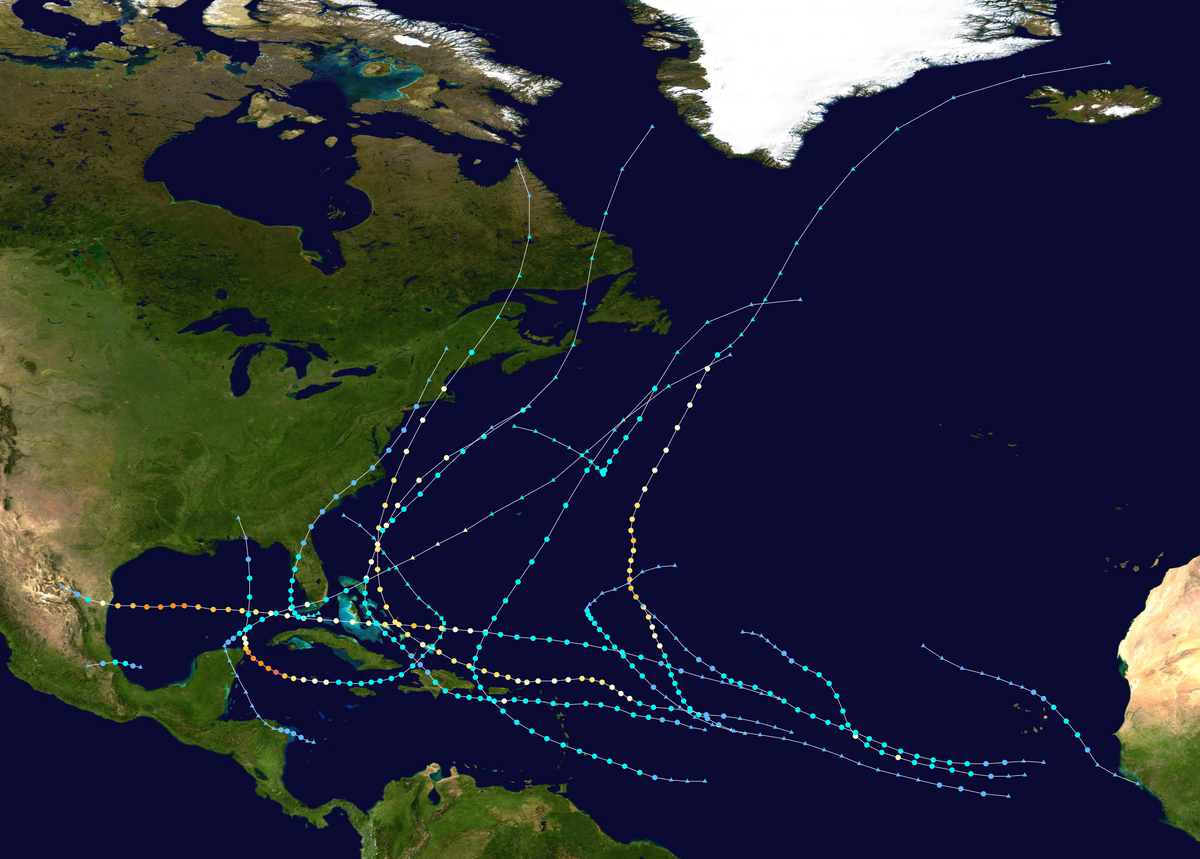 2023 Atlantic hurricane season (HurriCade) Hypothetical Hurricanes