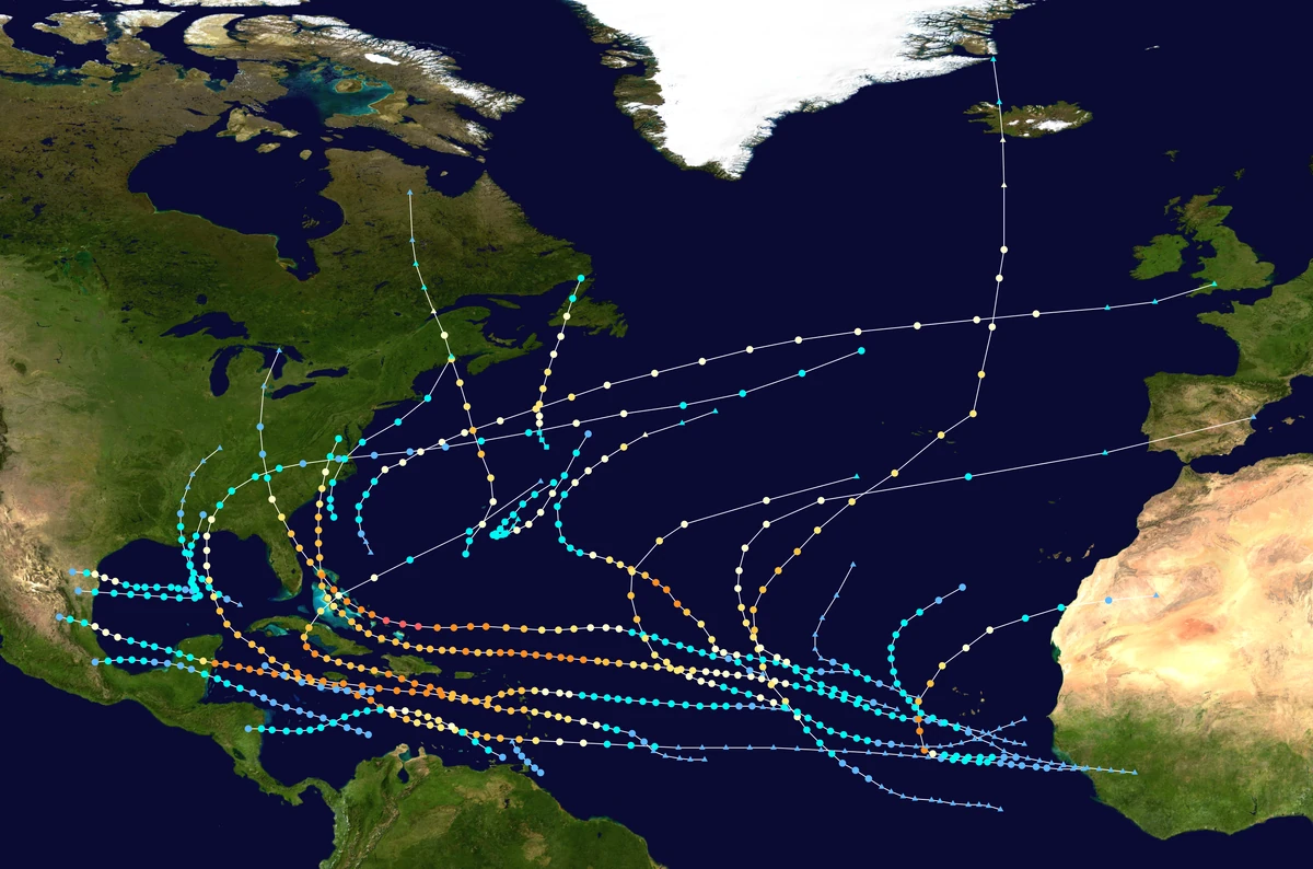 2004 Atlantic hurricane season Kiewii Hypothetical Hurricanes Wiki