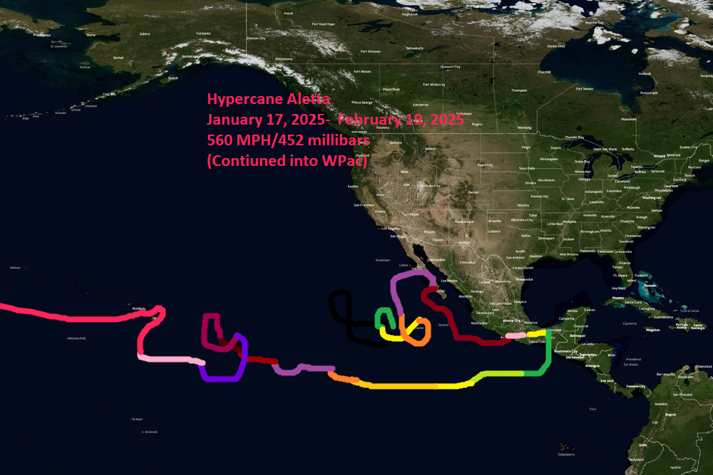 Part 2 of the 2025 Atlantic Doomsday Hurricane Season Eastern and