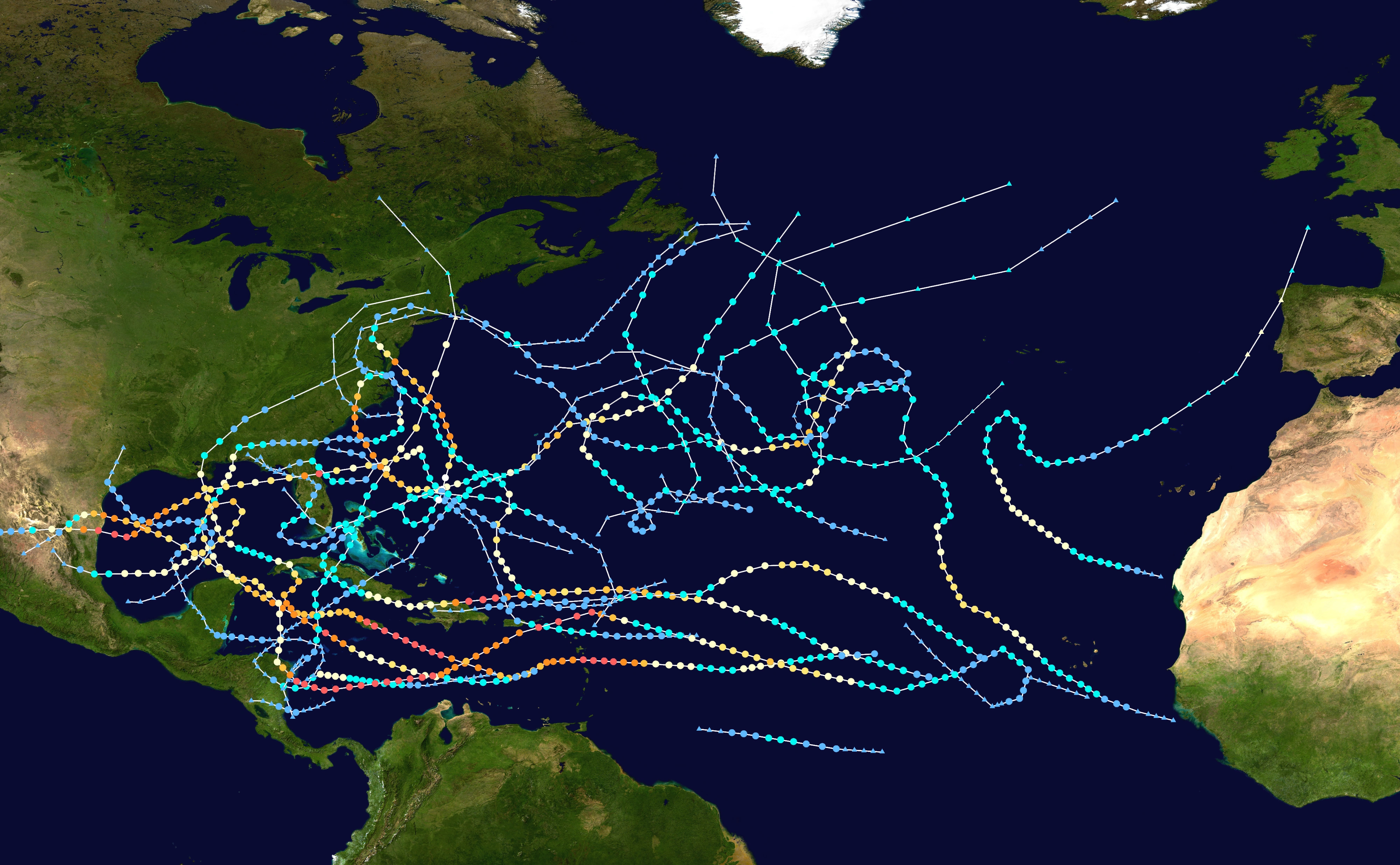 2026 Atlantic hurricane season (Sandy156) | Hypothetical