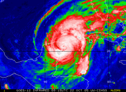 Hurricane Wilma IR 23 October