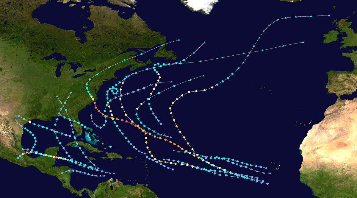 2025 Atlantic hurricane season (Lylielle) Hypothetical Hurricanes