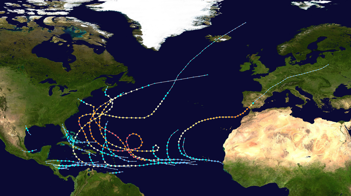 2023 Atlantic hurricane season (GiedriusforCat5) | Hypothetical ...
