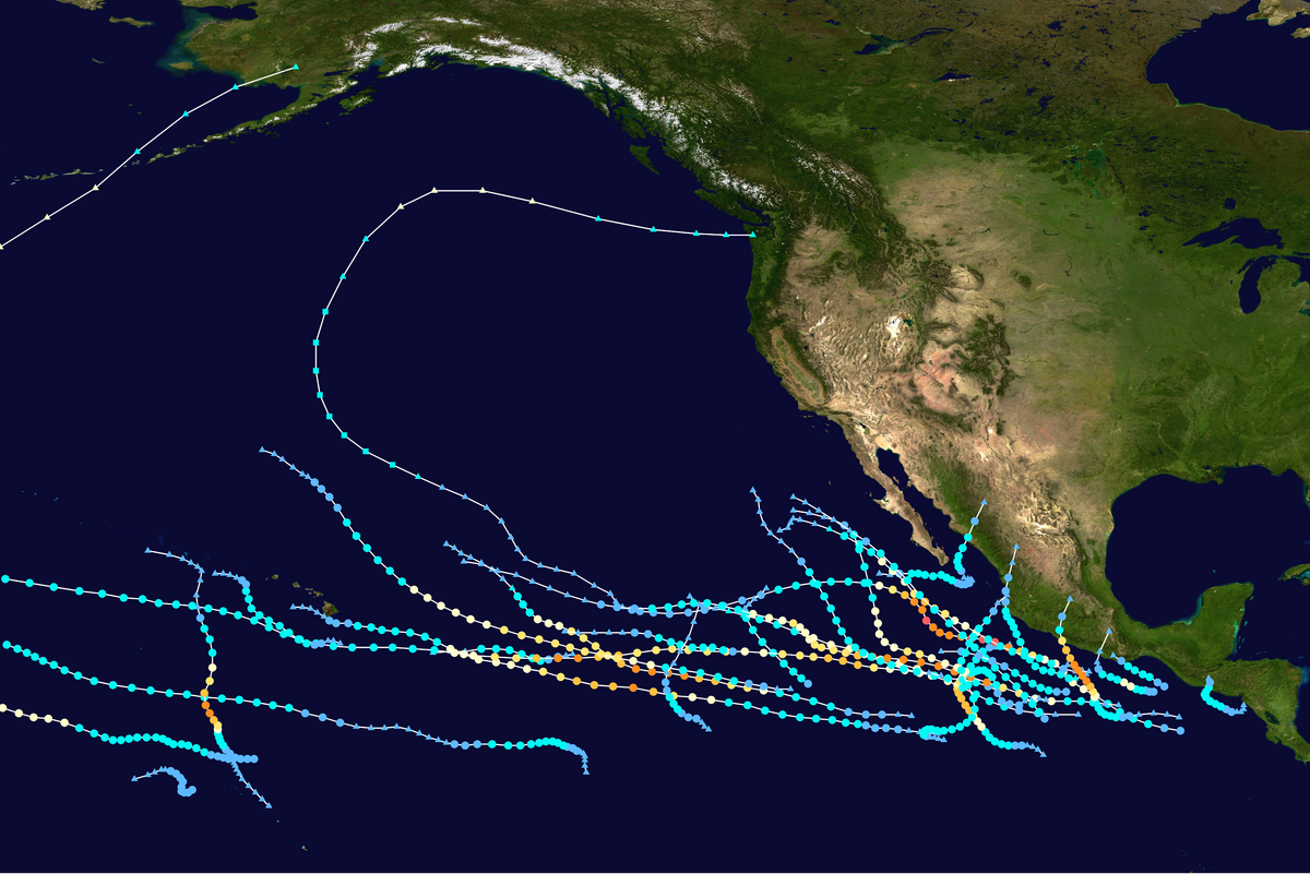 2025 Pacific hurricane season (HurriCade) Hypothetical Hurricanes