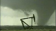 The EF3 tornado entering Cape coral off the water.