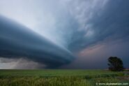 Another photo of the supercell that would produce the Hackleburg EF5.