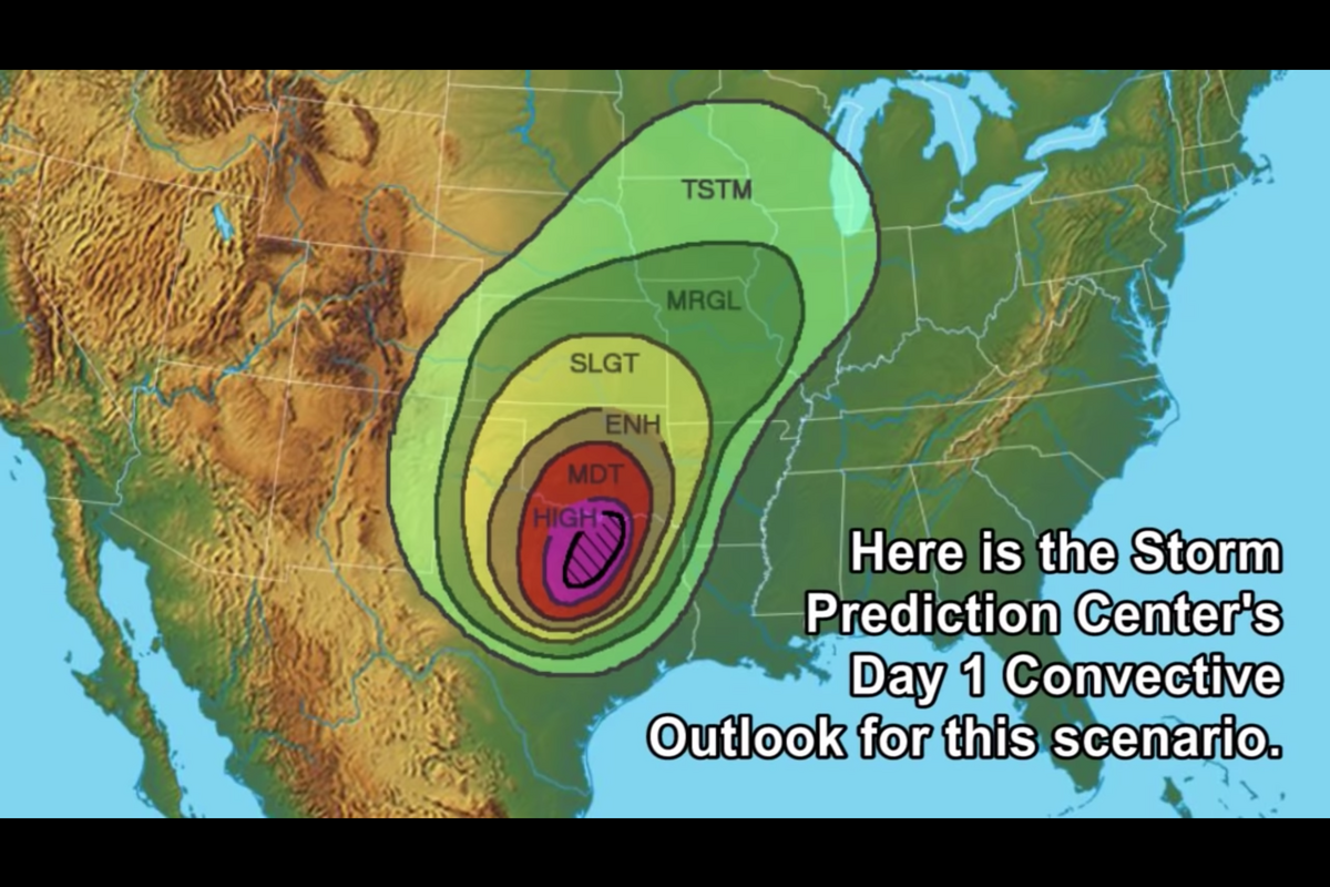 2021 Arlington-Grand Prairie-Dallas "EF-6" tornado  Hypothetical 