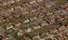 Joplin neighborhood damage