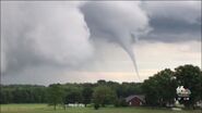 Tornado touching down in Caldwell.