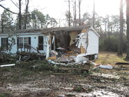 The damage is seen in the northern parts of Arbor.