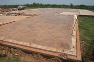 EF5 damage to a house in Moore.