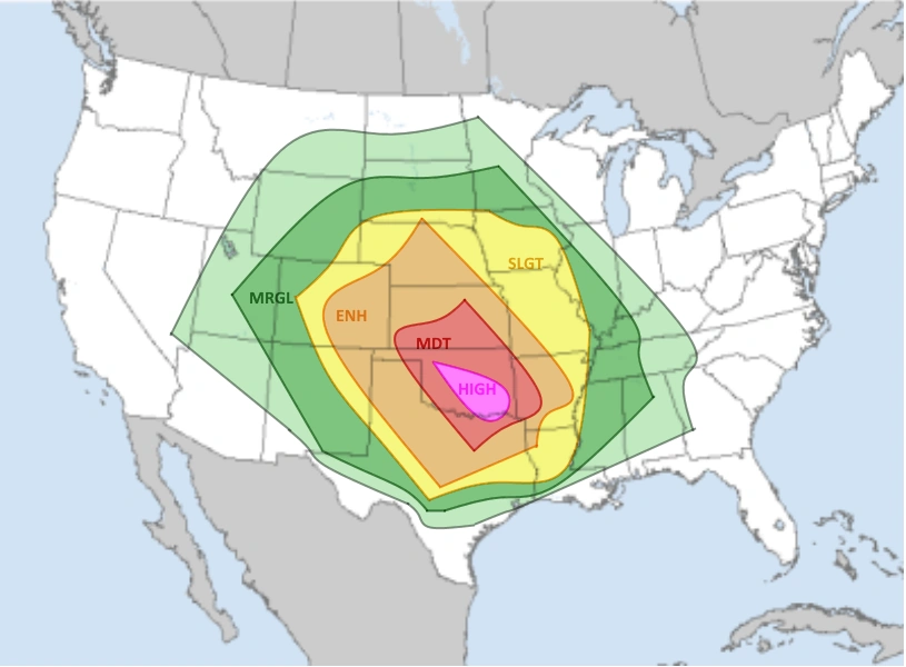 Tornado Outbreak Of May 15 2018 Hypothetical Tornadoes Wiki Fandom Tornado Outbreak Map 2022