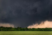 The tornado before striking Waite Park