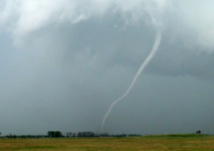 The pathetic rope tornado at it's peak