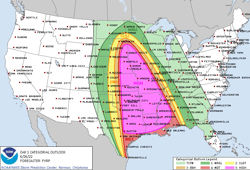 Day of Destruction (Tornado Super Outbreak sequence of June 26th, 2022