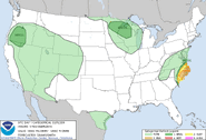 The general outlook risk for today