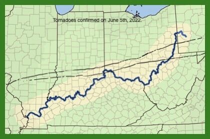 Tornado Map 3-23-2022
