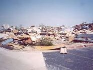 Another photo of downtown Barrie post-tornado