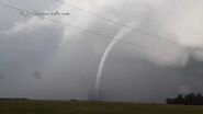 An EF1 near Elie, Manitoba on April 8.