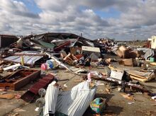 Tuscaloosa warehouse damage