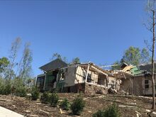 Seneca, SC EF2 damage to a home