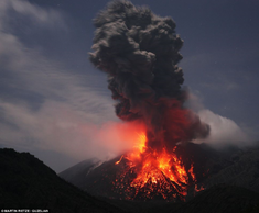 The Start Of The Eruption