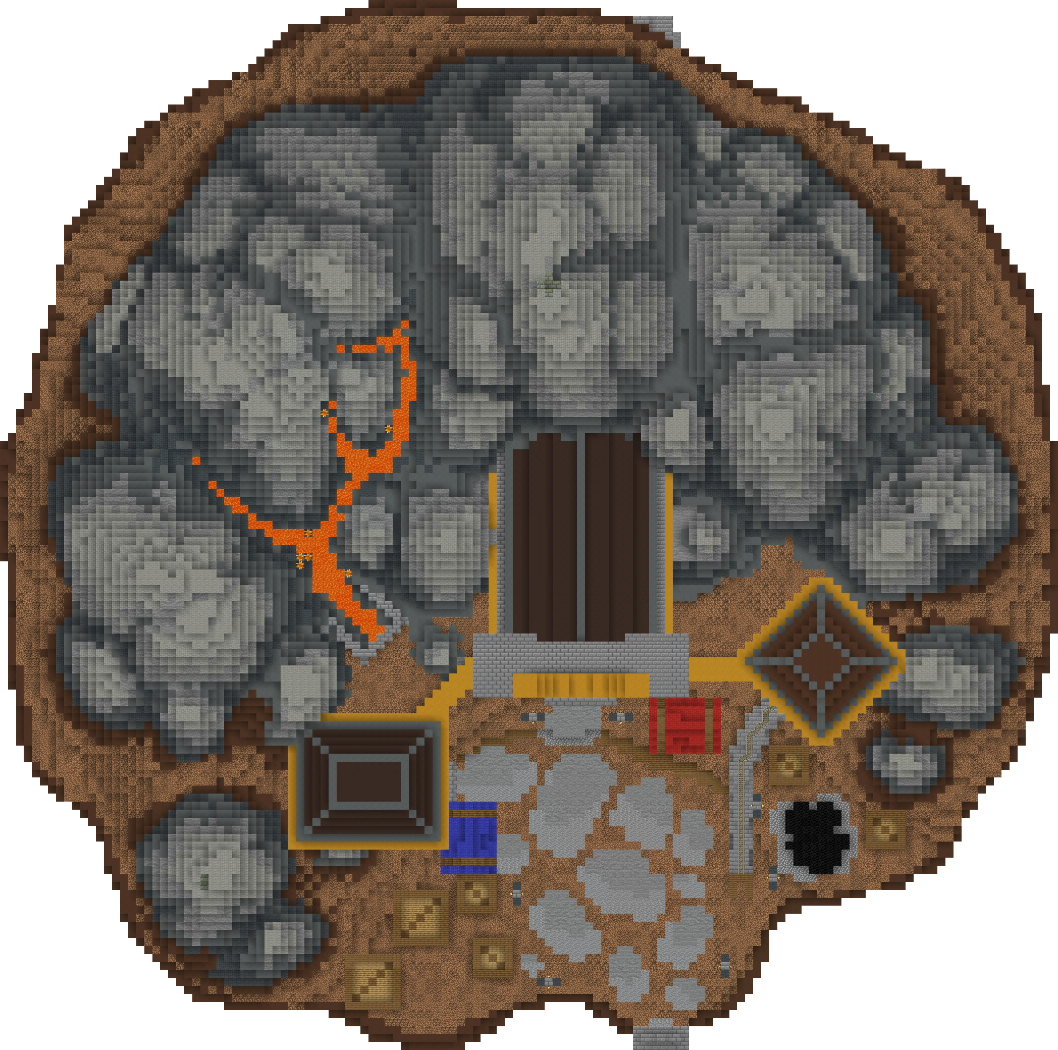 금광 (Gold Mine) | 하이픽셀 스카이블럭 한국어 위키 | Fandom