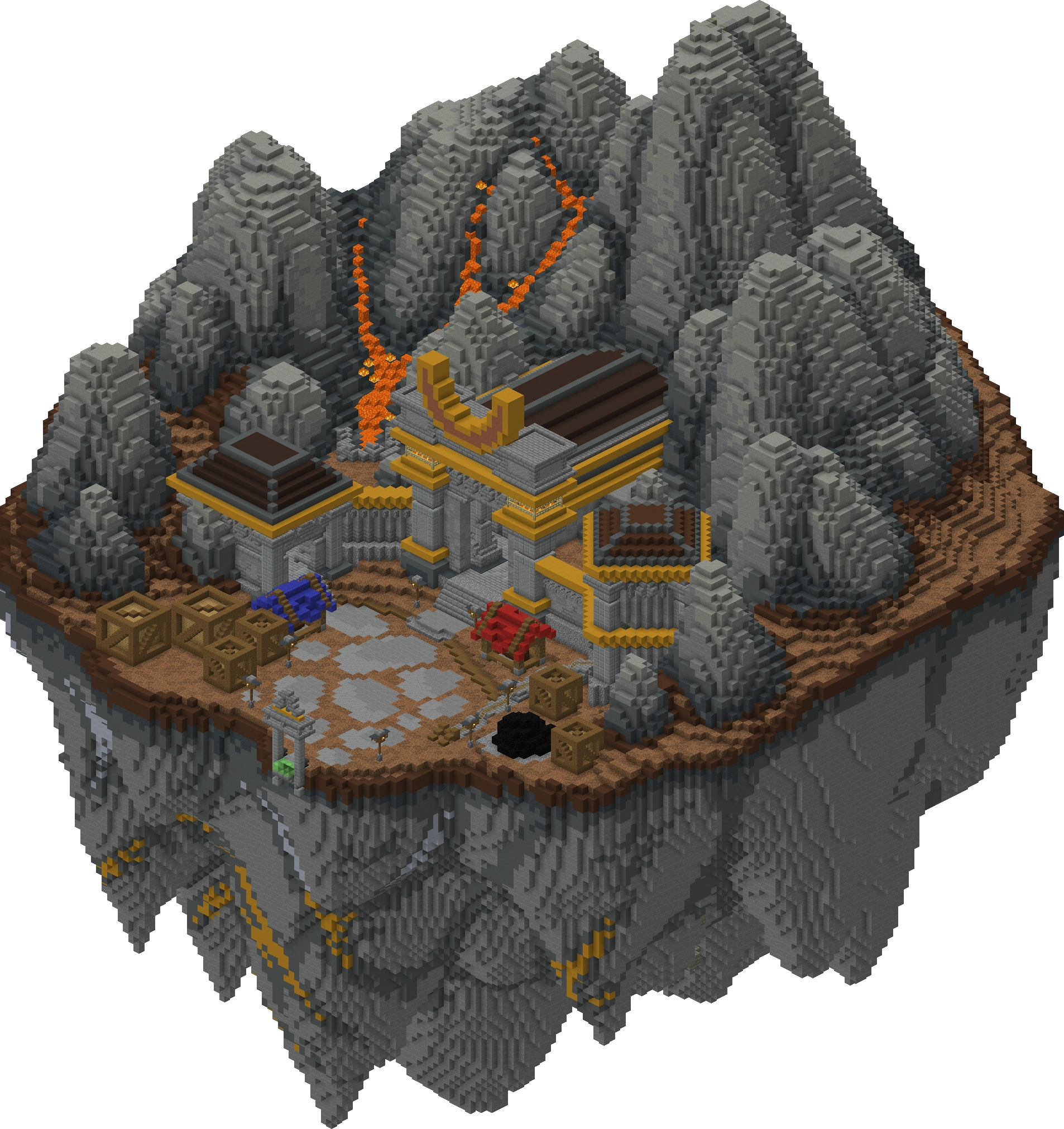 금광 (Gold Mine) | 하이픽셀 스카이블럭 한국어 위키 | Fandom