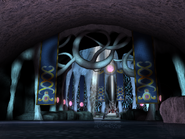 Queen Rutela's throne room