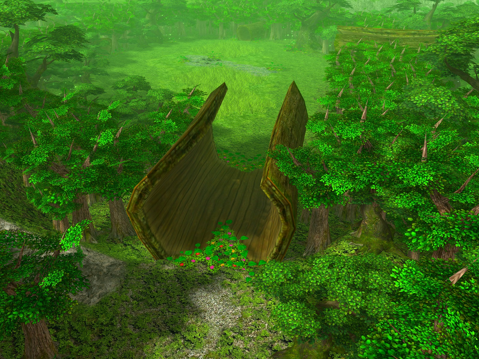 The Legend of Zelda: Ocarina of Time/The Lost Woods - Wikibooks