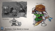 Kweebec concept art shown in Get to know Hytale Npcs