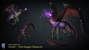 Concept art for the Void Dragon.