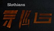 Slothian runes.