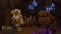 Another player chased by Scaraks inside the Scarak nest.