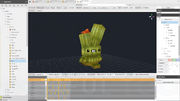 Animace  pomocí Hytale Model Makeru.