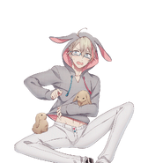 (Animal Teahouse Scout) Satsuki Kururugi SR Transparent