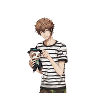 (Phantom Thief vs Police Scout) Futami Akabane SR Transparent