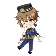 (3rd Anniversary Scout) Futami Akabane SD Kiss