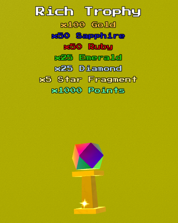 Rich Trophy I Don T Feel So Good Simulator Wiki Fandom - i dont feel so good simulator roblox