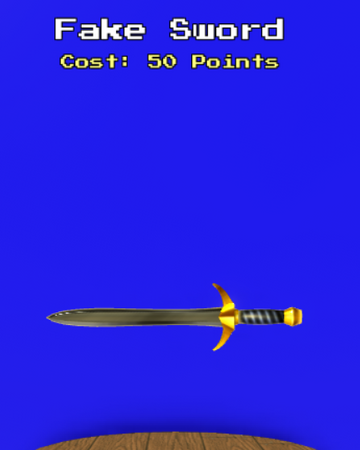 Fake Sword I Don T Feel So Good Simulator Wiki Fandom - azure sword noob roblox