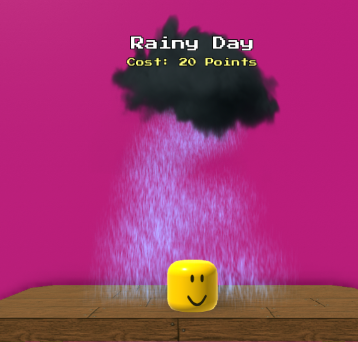 Rainy Day I Don T Feel So Good Simulator Wiki Fandom - gold raining cloud roblox