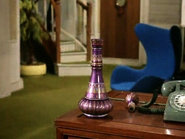 Jeannie's purple bottle