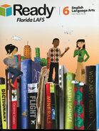 A special version of a Ready English Language Arts instructions book for 6th grade students (Specifically made for the state of Florida in the United States)