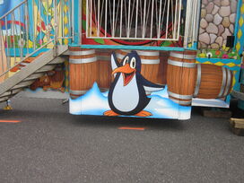 Penguin on a ride! XD