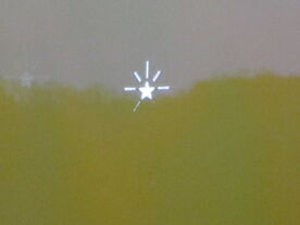 Star of Bethlehem from my moms room, it only look bright like that because of the lights reflecting from the window in my moms room.