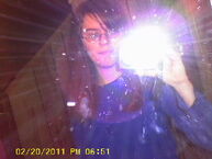 random older pic of me haha (and yes i like that the flash is on haha)