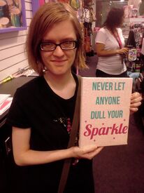 This was in Claire's and I believe this 100%! :D