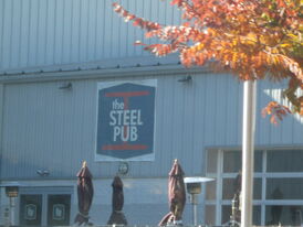 The Steel Pub! I told them on Facebook that I adore their logo. It is just like the Bethlehem Steel logo! :D <3